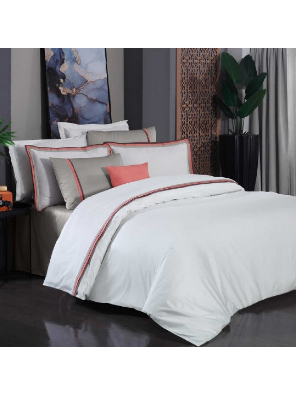 Постельное белье Sarev Minsk gri сатин делюкс 500TC евро