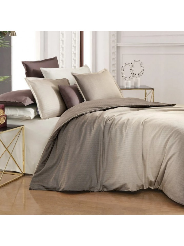 Постельное белье Sarev Solido bej тенсел семейное