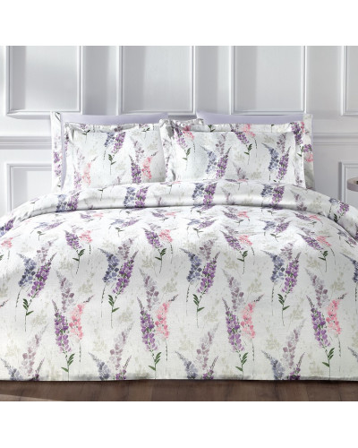 Постельное белье Tivolyo Home Miranda делюкс сатин жатый шёлк евро