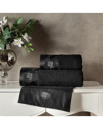 Набор полотенец Tivolyo Home Grant siyah 50x100; 75x150