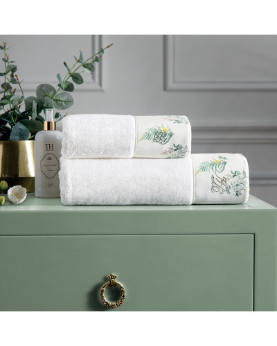 Набор полотенец Tivolyo Home Fleurs 50x100; 75x150