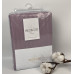 Простынь сатиновая Maison D'or lilac 240x260 +наволочки 2-50x70