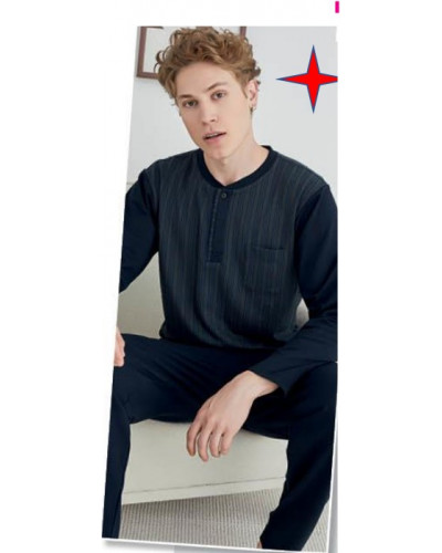 Пижама мужская KLY модель 8003 V2 хлопок,  m