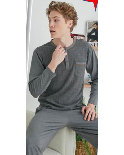 Пижама мужская KLY модель 8004 V3 хлопок,  m