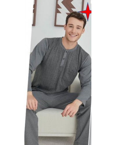 Пижама мужская KLY модель 8021 V2 хлопок,  m