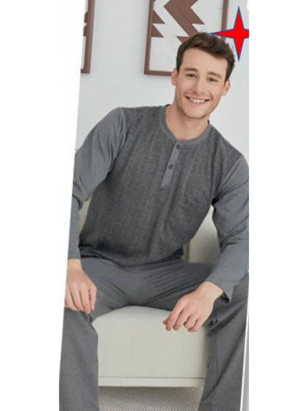 Пижама мужская KLY модель 8021 V2 хлопок,  m