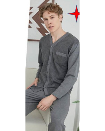 Пижама мужская KLY модель 8029 V2 хлопок,  m