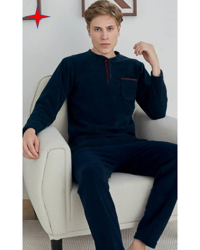 Пижама мужская KLY модель 7306 V1 флис,  m