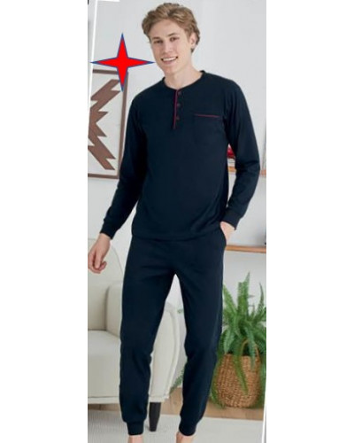 Пижама мужская KLY модель 9244 V3 хлопок,  xxl