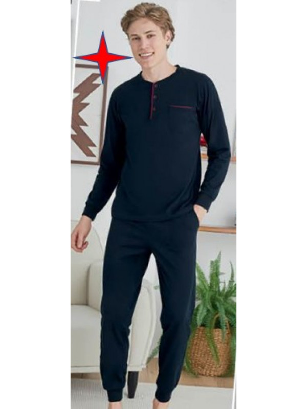 Пижама мужская KLY модель 9244 V3 хлопок,  xxl