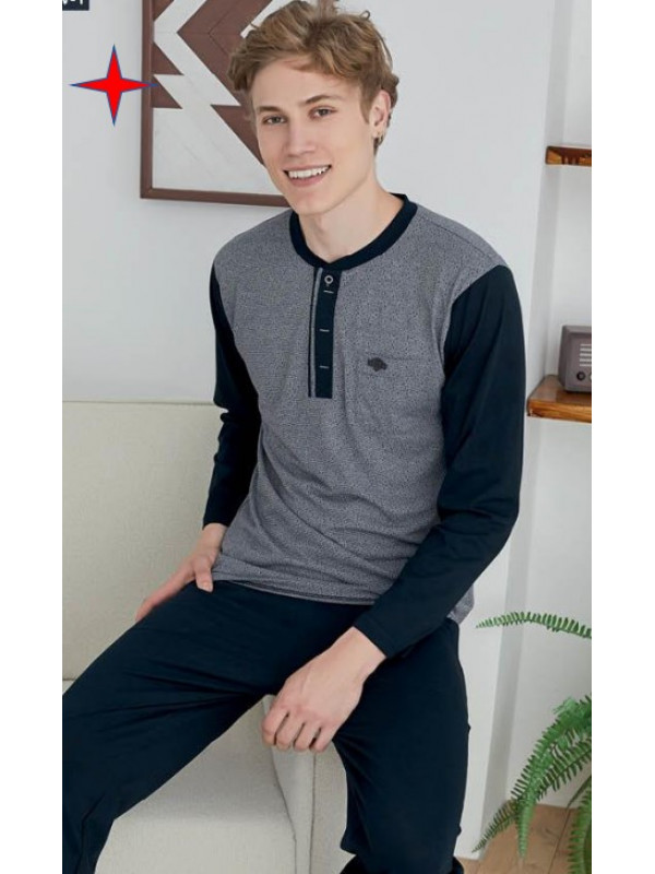 Пижама мужская KLY модель 9257 V1 хлопок,  xxl