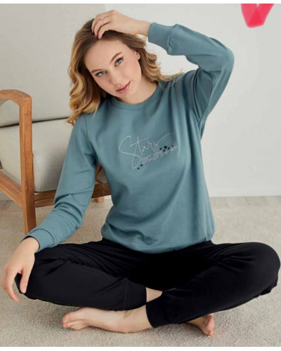 Пижама женская Polattextil модель 2806 Turkuar хлопок,  l