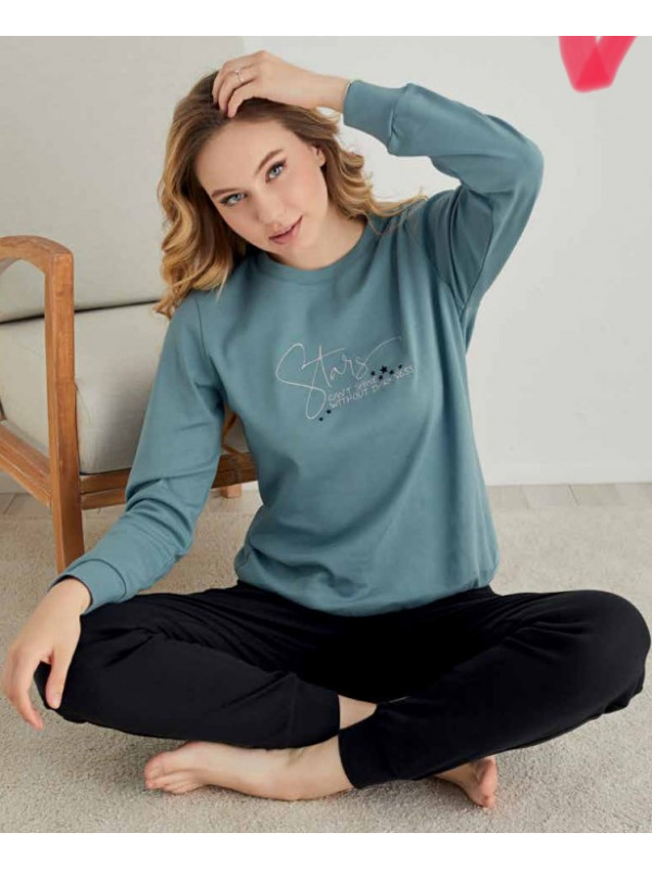 Пижама женская Polattextil модель 2806 Turkuar хлопок,  l