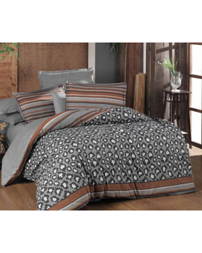 Постельное белье Sarev Sheri gri фланель евро
