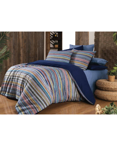 Постельное белье Sarev Dimitro mavi фланель евро