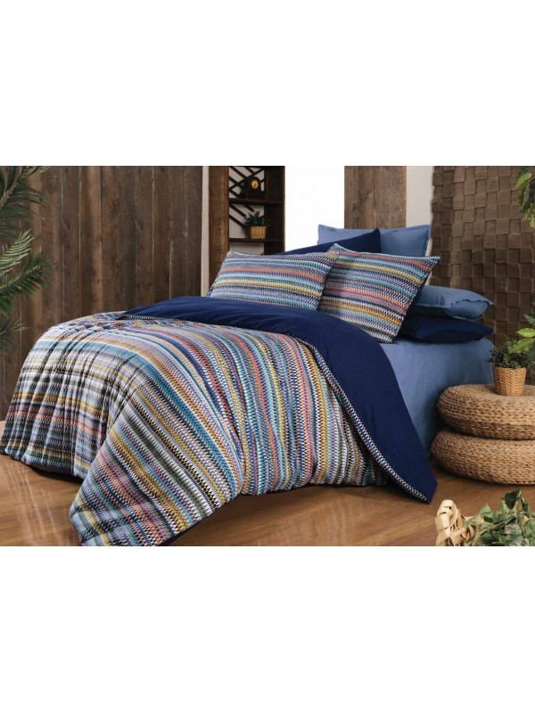 Постельное белье Sarev Dimitro mavi фланель евро