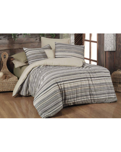 Постельное белье Sarev Dimitro bej фланель евро