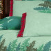 Постельное белье Sarev Alba yesil фланель евро