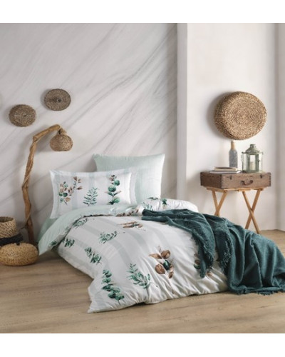 Постельное белье Prima Casa Vicanze yesil сатин евро