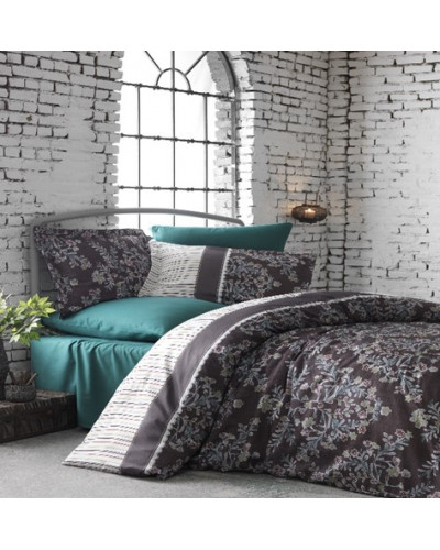 Постельное белье Prima Casa Claudia kahve сатин евро