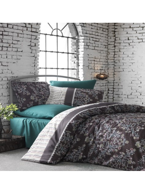 Постельное белье Prima Casa Claudia kahve сатин евро