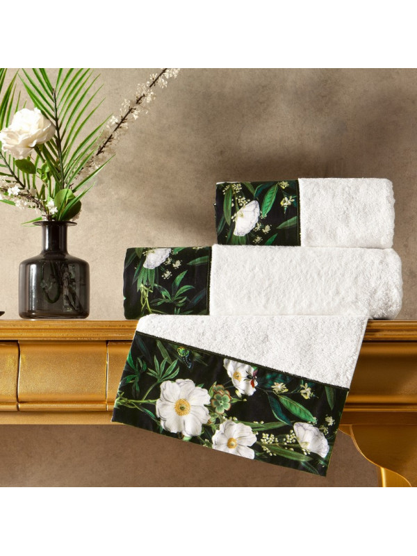 Кухонные полотенца Tivolyo Home Calderon k.beyaz 3-30x50