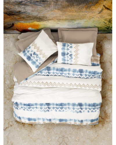 Постельное белье Cotton box Nora Kahve ранфорс евро