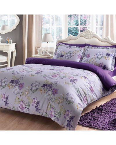 Постільна білизна Tivolyo Home Viola Делюкс сатин полуторне