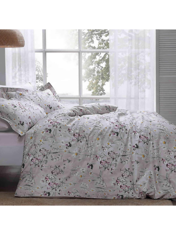 Постельное белье Tivolyo Home Daisy делюкс сатин полуторное