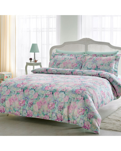 Постільна білизна Tivolyo Home Pastoral Делюкс сатин полуторне