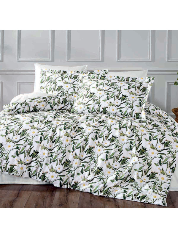 Постельное белье Tivolyo Home Calderon делюкс сатин семейное