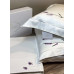 Постельное белье Tivolyo Home Lavander Garden премиум сатин с вышивкой евро