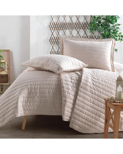 Покрывало CLASY Pedra V1 хлопок 240x260; наволочки 2-50x70