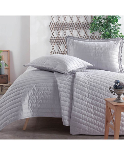 Покрывало CLASY Pedra V2 хлопок 240x260; наволочки 2-50x70