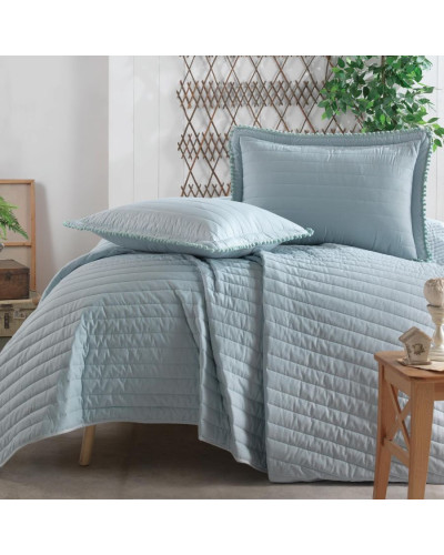 Покрывало CLASY Pedra V4 хлопок 240x260; наволочки 2-50x70