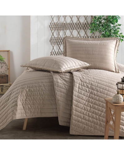 Покрывало CLASY Pedra V5 хлопок 240x260; наволочки 2-50x70