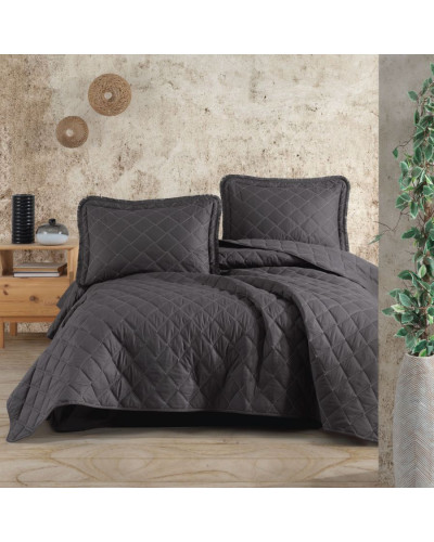 Покрывало CLASY Tafana V1 хлопок 240x260; наволочки 2-50x70