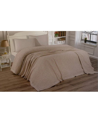 Покрывало Maison D'or My Missoma beige хлопок  220x240