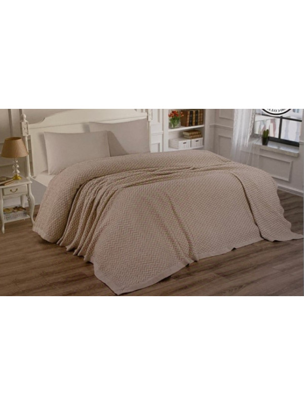 Покрывало Maison D'or My Missoma beige хлопок  220x240