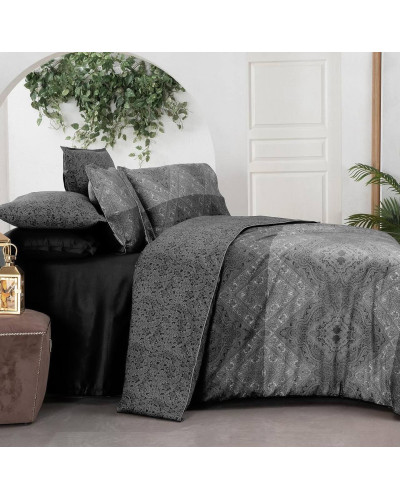 Постельное белье Sarev Brezno gri делюкс сатин 300ТС семейный