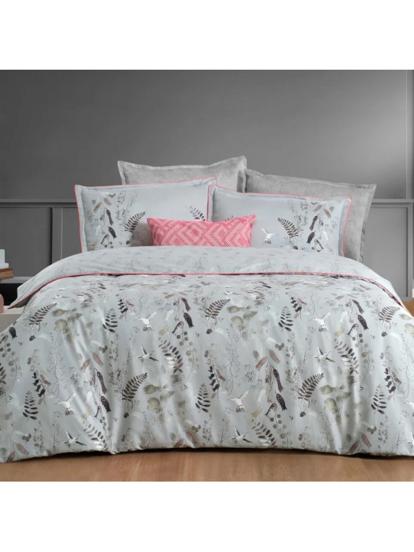 Постельное белье Sarev Martina gri делюкс сатин 300ТС семейный