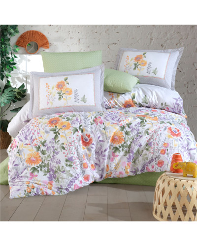 Постельное белье Clasy Galya v1 ранфорс евро