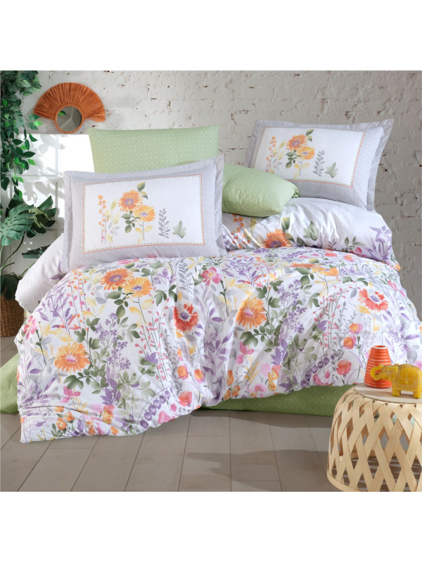 Постельное белье Clasy Galya v1 ранфорс евро