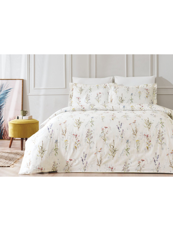 Постельное белье Tivolyo Home CARDUUS делюкс сатин евро