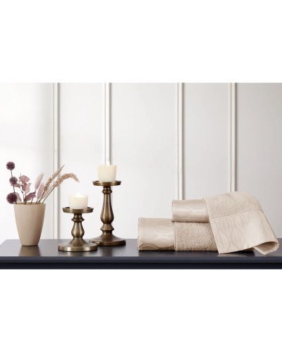 Набор полотенец Tivolyo Home Stella bej 50x100; 75x150