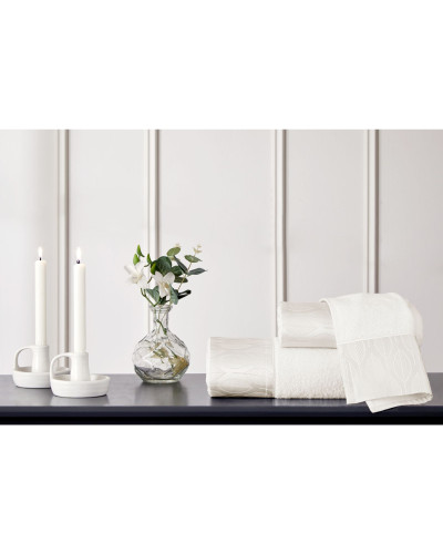 Набор полотенец Tivolyo Home Stella krem 50x100; 75x150