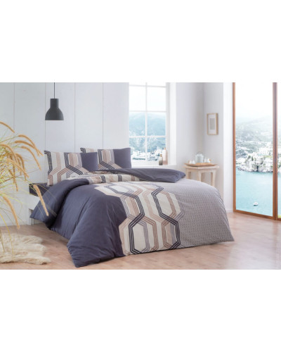 Постельное белье Tac Vesper petrol ранфорс евро