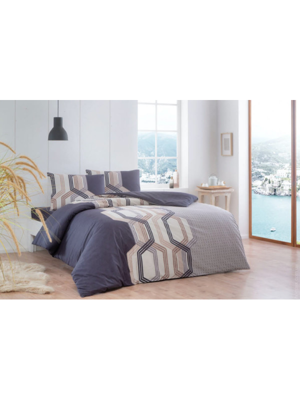 Постельное белье Tac Vesper petrol ранфорс евро