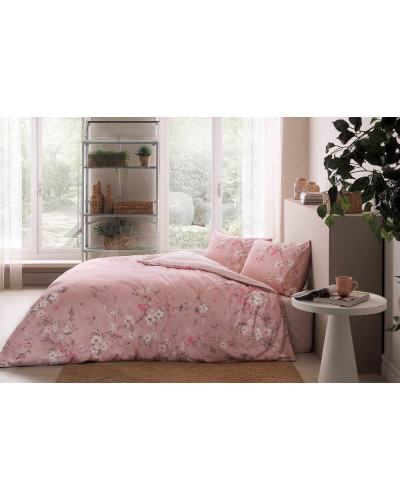 Постельное белье Tac Julian pembe ранфорс евро
