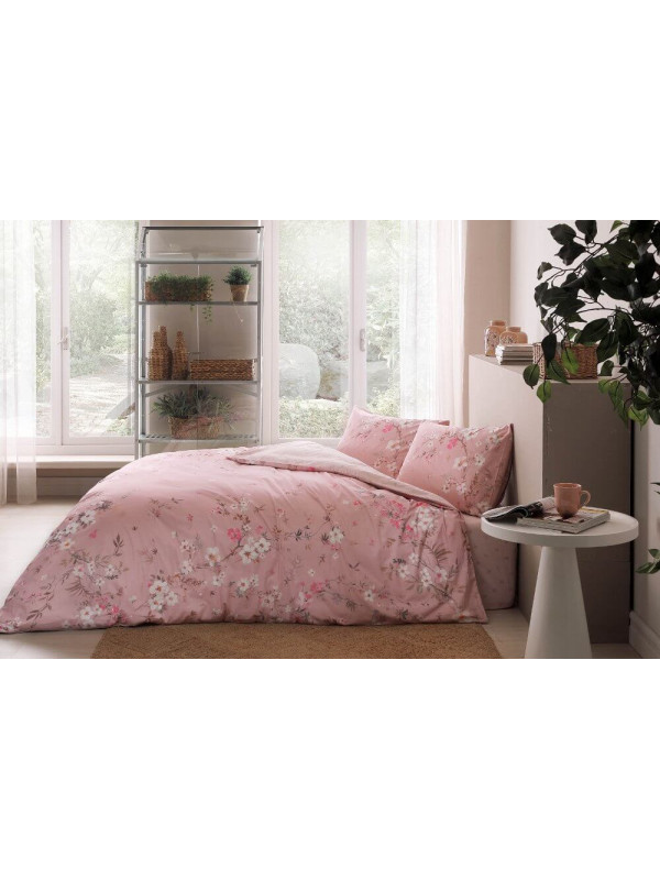 Постельное белье Tac Julian pembe ранфорс евро